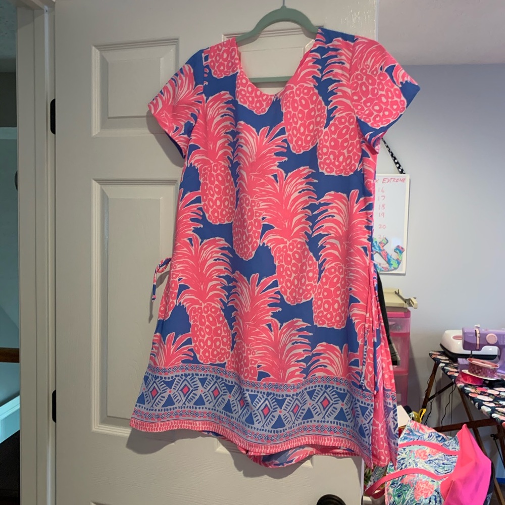 Lilly Pulitzer Blanca stretch romper size 12